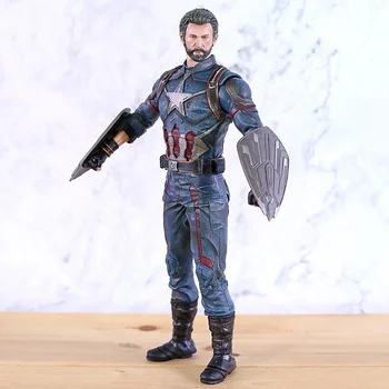 

Avengers Endgame Captain America PVC Action Figure Toys 12" 30cm