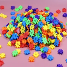 300 шт 3D головоломка строительные блоки наборы обучающие игрушки для детей забавные подарки игрушки для девочек