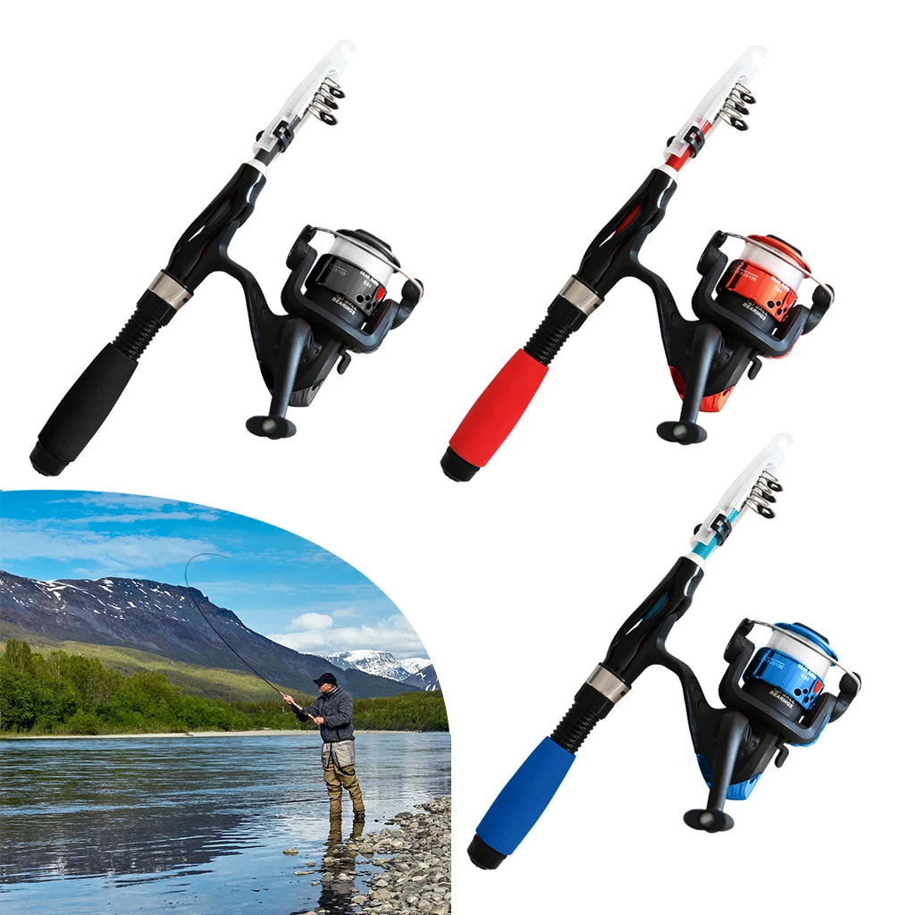 Spincast Youth Fishing Pole Fishing Gear for Kids Boys Kids Fishing Pole Portable Telescopic Fishing Rod and Reel Full Kits Spincast Youth Fishing Pole Fishing Gear for Kids Boys Kids Fishing Pole Portable Telescopic Fishing Rod and Reel Full Kits