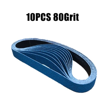 

Set.Kit Sanding Belts Zirconia Sander File 40/60/80/120 Grit Sandpaper