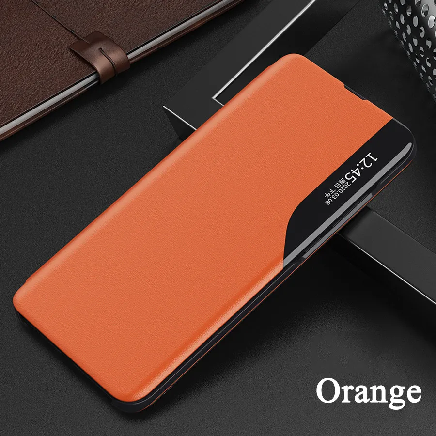 Flip A51 A71 A21s Case for Samsung Note 20 10 9 8 S20 Ultra S10 S9 S8 Plus A50 A70 A30 Magnetic PU Leather Hard PC Stand Cover