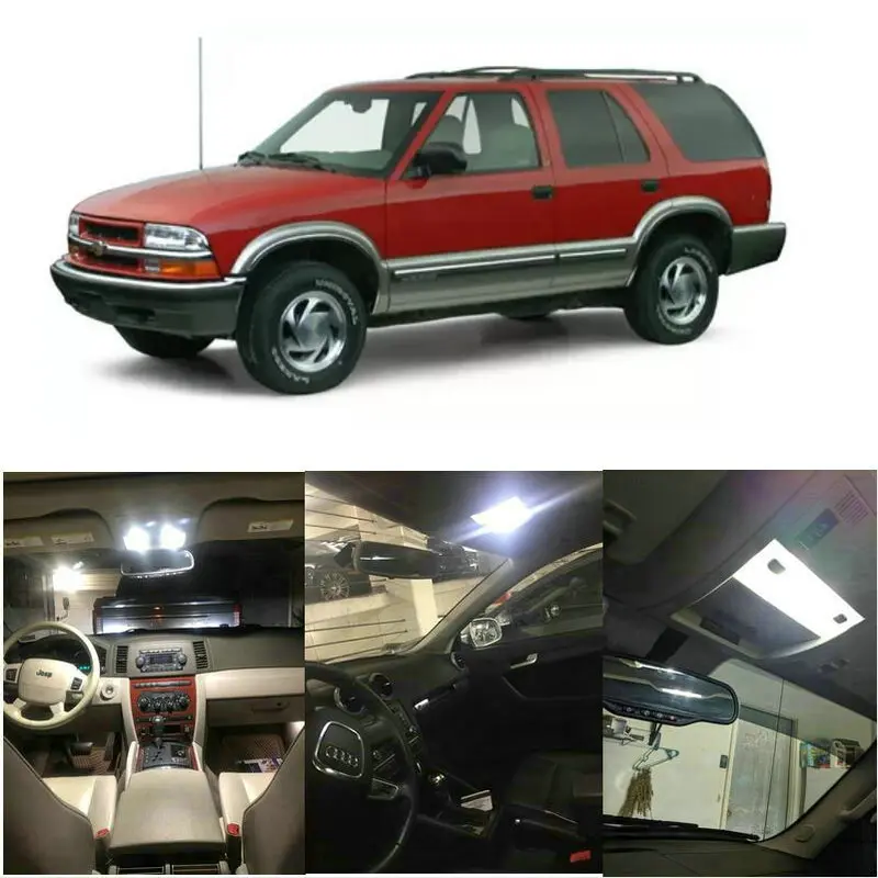 Внутренние светодиодные лампы для 2000 Chevrolet Astro Blazer C2500 c3500 Camaro Cavalier Corvette Express 1500 3500