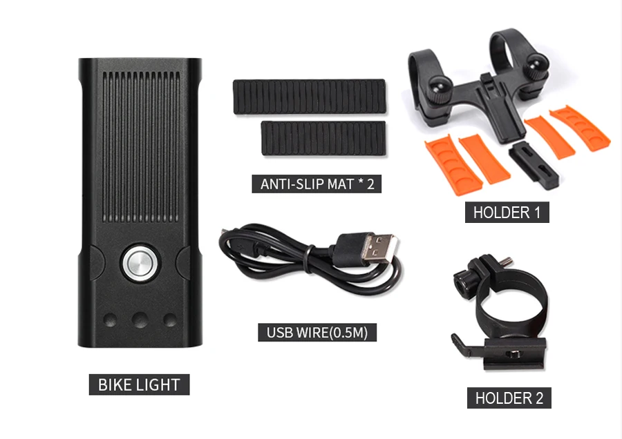 Светильник NEWBOLER 5200 мА/ч для велосипеда, USB, MTB, велосипедный светильник, T6 L2, 2400 люмен, светодиодный фонарь, головной светильник, кронштейн, велосипедная передняя лампа