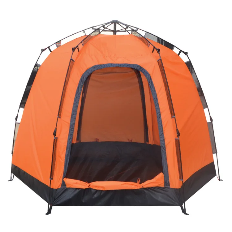 

Outdoor Hexagonal Tent Large Space Wind-Resistant Mongolian Yurt Tent Water Resistant Quickly Open Free to Build Tent
