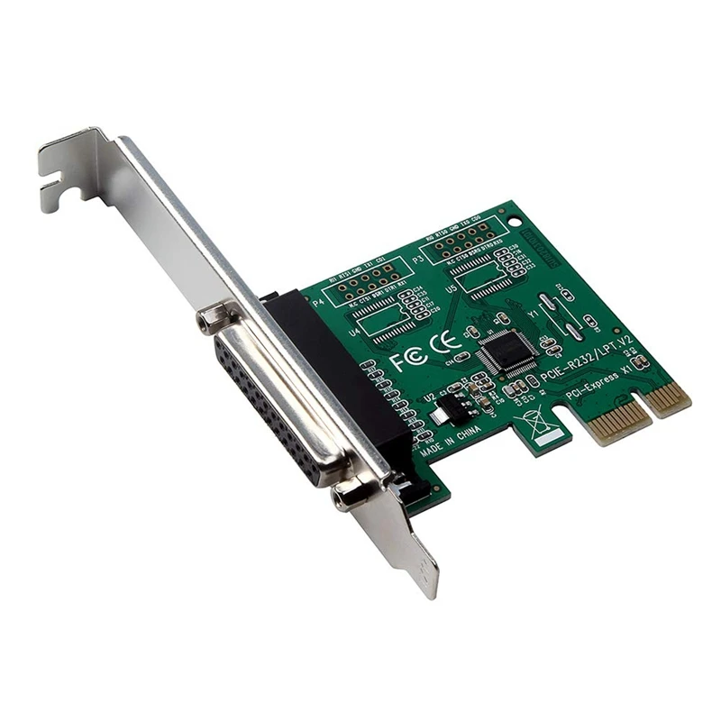 Pci-E параллельный порт расширения карты Pci Express К Lpt порт конвертер адаптер для налогового принтера Pos