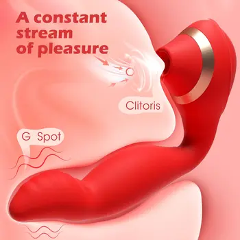 Finger Sucking Vibrator Women G Spot Clit Sucker Nipple Stimulator Rechargeable Female  Vaginal Orgasm Clitoris Adult Sex Toys 2