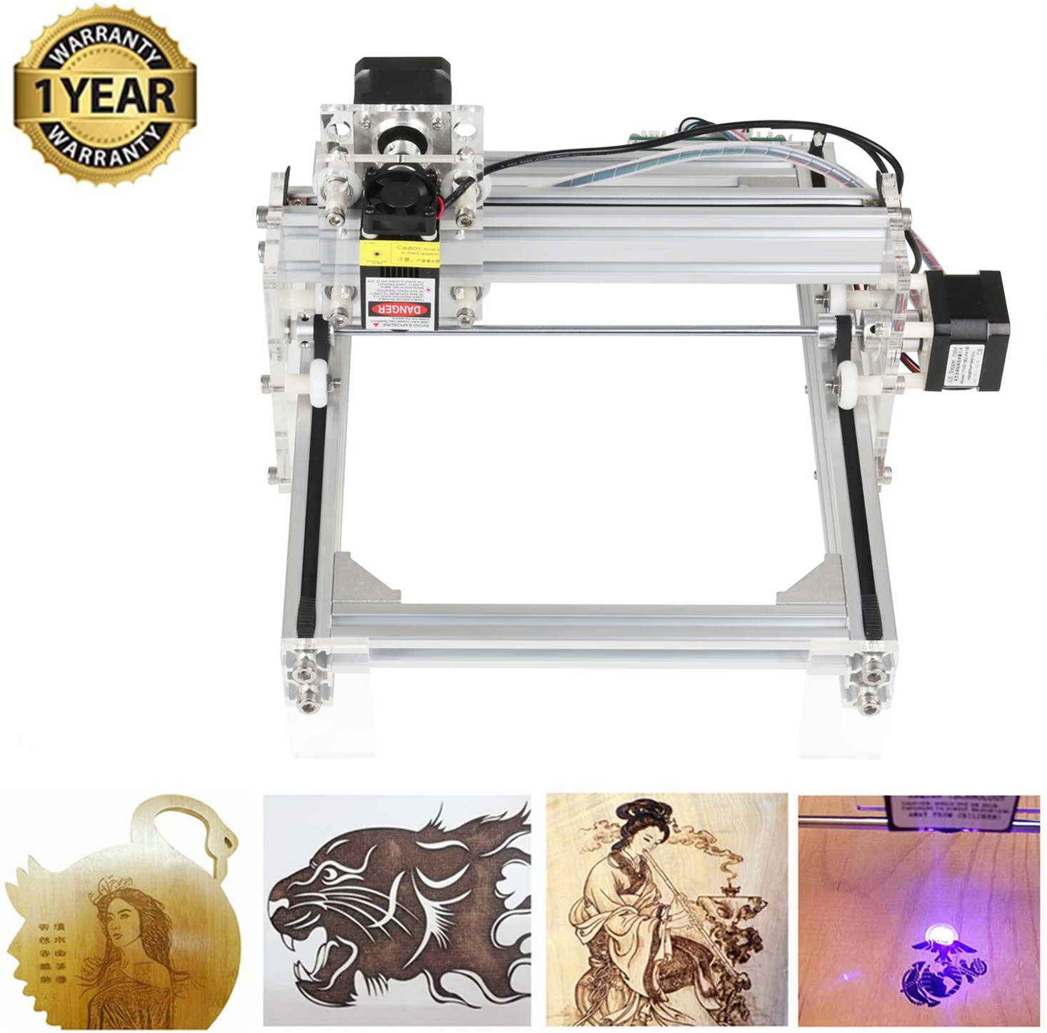 CNC DIY лазерный гравер машина 15 Вт большой мощности лазера 20*17 см рабочая зона