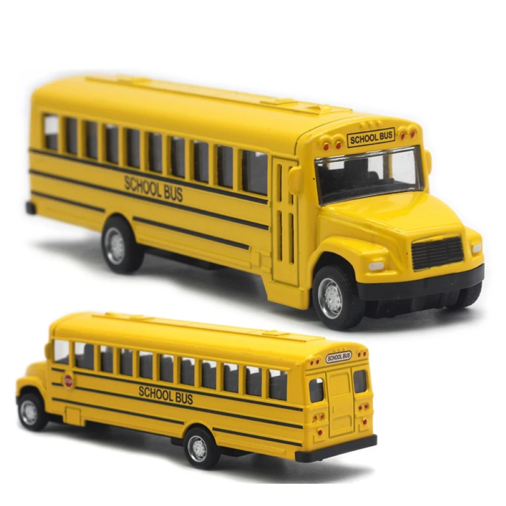 1/64 Optic Alloy Inertial School Bus Model Car Model Pull Back Toys Music Cars Vehicle Gifts Kids Boy Toys For Children Birthday 3 1/64 Optic Alloy Inertial School Bus Model Car Model Pull Back Toys Music Cars Vehicle Gifts Kids Boy Toys For Children Birthday 3