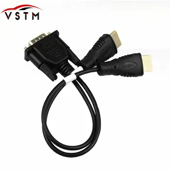 

2019 VGA to HDMI line/Cable For RT809H RT809F Solve the Problem of Printing and Brushing in HDMI Port