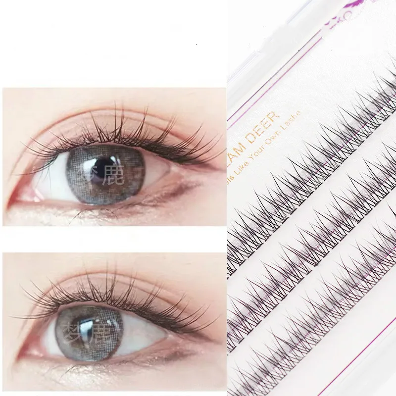 

Professional makeup single cluster eyelashes grafting false eyelashes grafting false eyelashes extend a single eyelash bundle