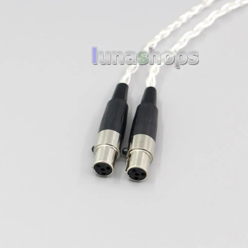 LN006452 99% чистого серебра 8 ядро 2,5 мм 4,4 мм 3,5 мм XLR наушники кабель для Audeze LCD-3 LCD3 LCD-2 LCD-X LCD-XC