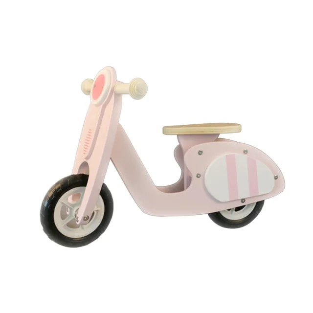 wooden baby scooter