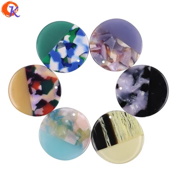 

Cordial Design 28MM 30Pcs Jewelry Accessories/Hand Made/Wave Coin Shape/Acetic Acid Bead/Earring Jewelry Making/Earring Findings