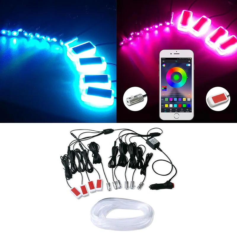 

Car Interior Light LED Atmosphere Lights Car Styling Ambient Lamp Door Decoration Dashboard Decorative Strip Atmosphere Lamps