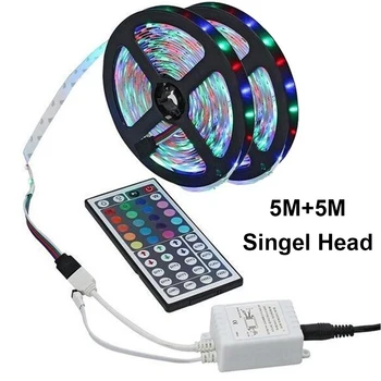 

Camping Lighting Lamp Tape Decorative Adhesive Flexible Ribbon Home LED Strip RGB USB Cabinet Accessories With Remote Control