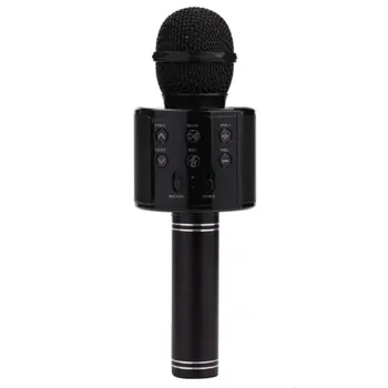 

Wireless Bluetooth Microphone Handheld Microphone Home KTV Music Playing built in Bluetooth speaker Portable Microphone