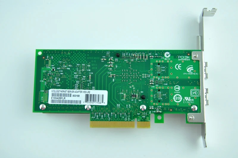 10 Gigabit PCI-E два порта LC волокно Ethernet сервер адаптер E10G42BFLR X520-LR2
