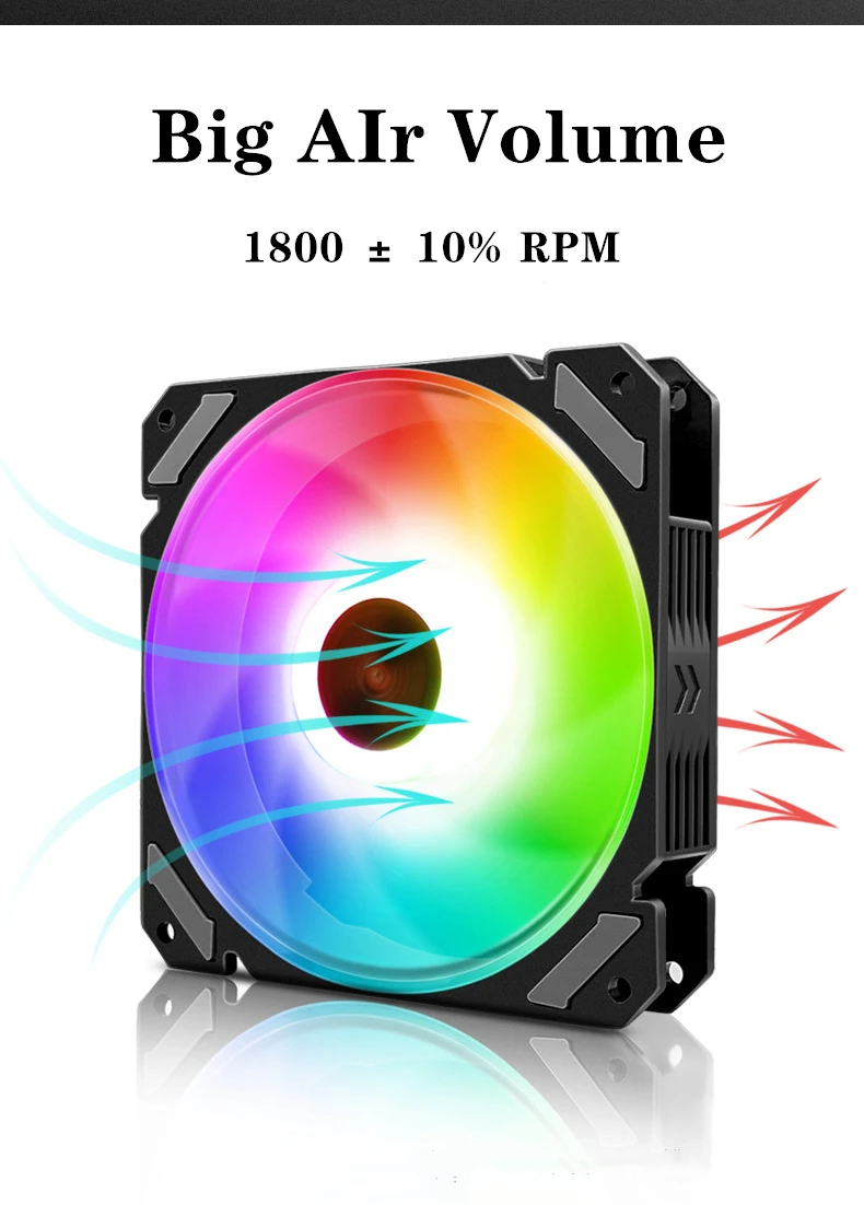 Ventilador Ventilador RGB ARGB Para Intel LGA