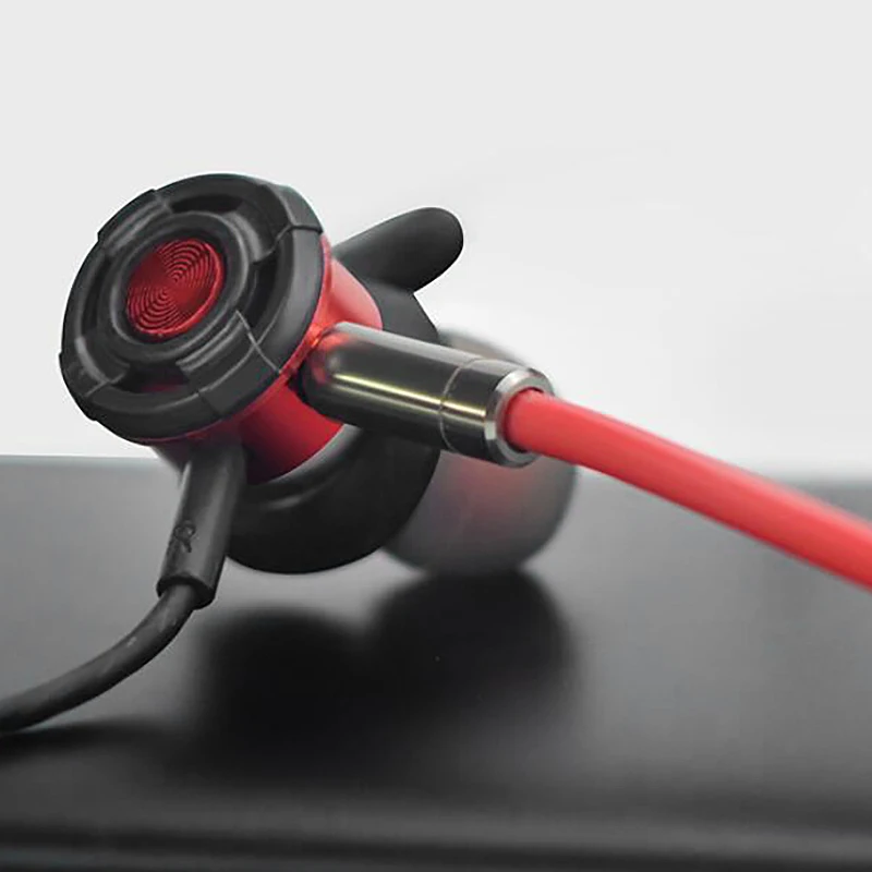 E Sports In Ear Headset 3 5MM Gaming Headset Listening Sound Recognition Mobile Game T3 5MM In Ear Gaming Headset