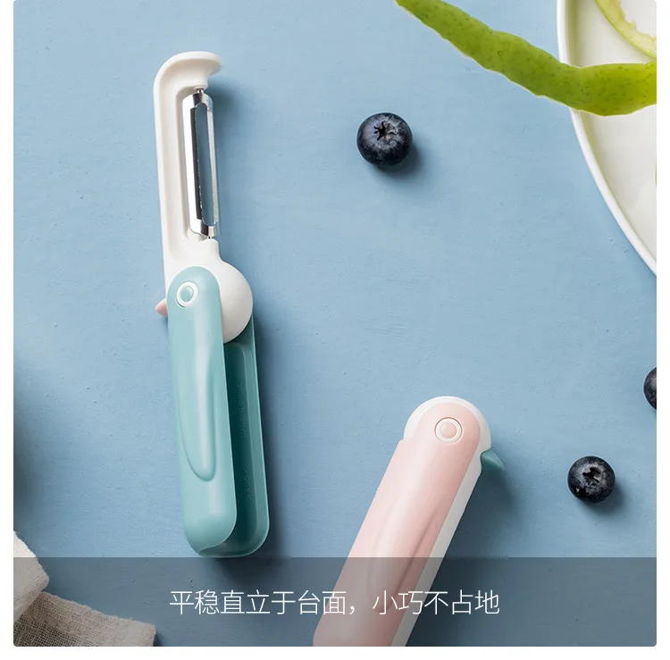 Xiaomi Jordanjudy милый пингвин фрукты Картофеля Овощечистка из нержавеющей стали пилинг строгальный нож Портативный безопасности кухонные устройства Инструменты