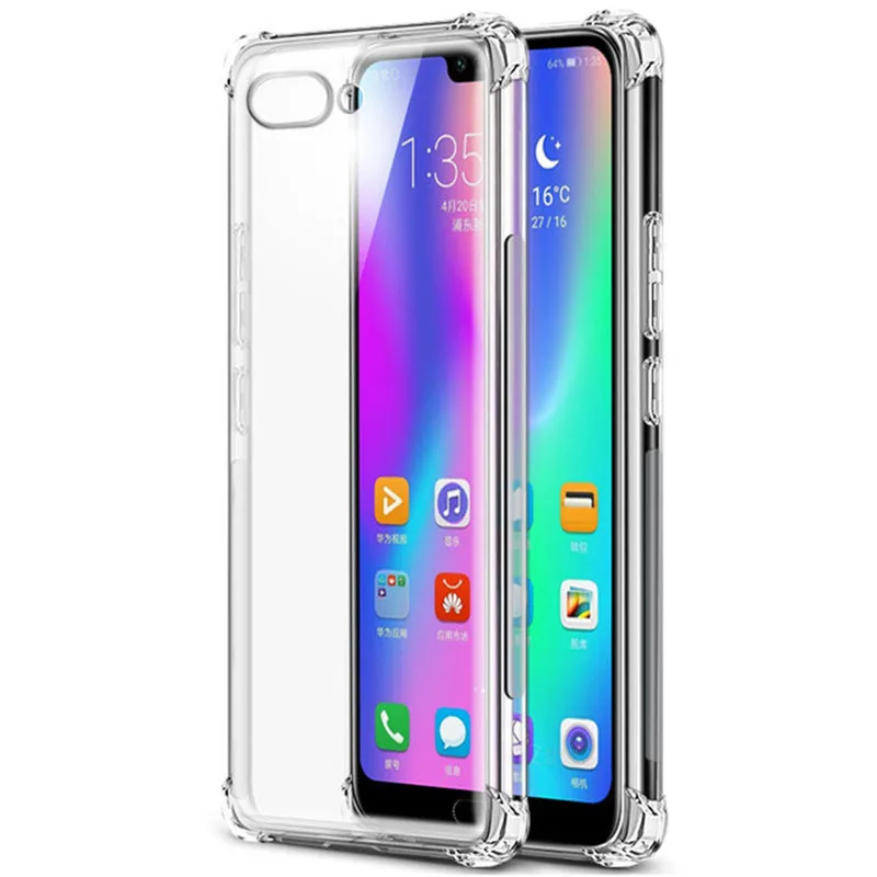 Прозрачная подушка безопасности для Oppo Realme X 3 Pro прозрачный бронированный чехол