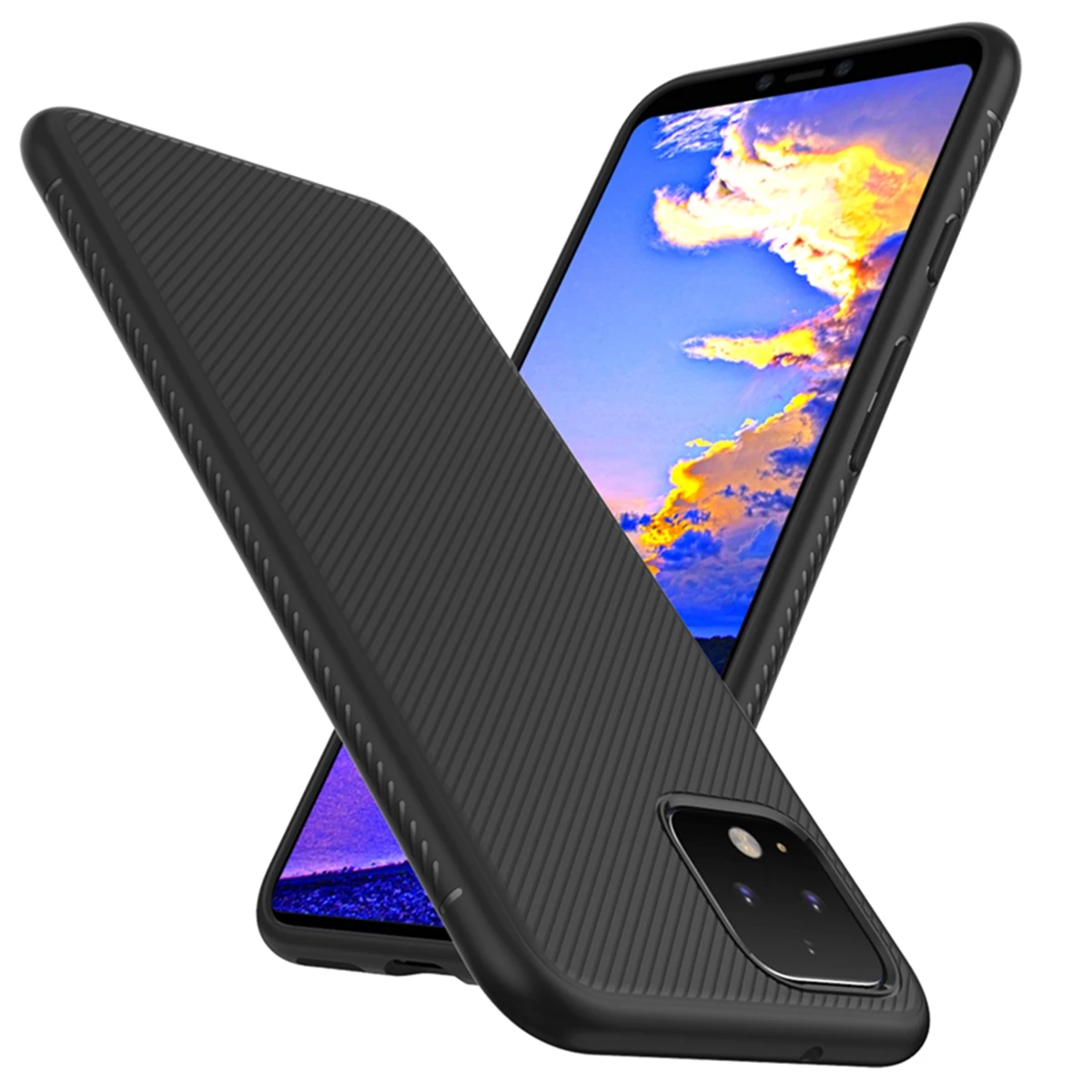 Чехол светильник для Google Pixel 4 4XL тонкий мягкий ТПУ устойчивый к царапинам