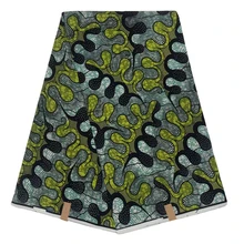 Miss L Рождество Ткань 6 ярдов/шт tissu Африканский воск хлопок ткани HL19S111628