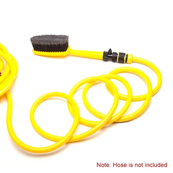 

Hot Car Wash Brush Car Cleaning Brush Water Spray Brush with Hose Adapter Car Wash Tool