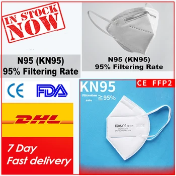 

50pcs n95maskes pm25 adult kn95maskes