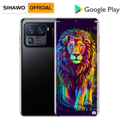 Tablette Android 10, 8 go de RAM, 256 go de ROM, téléphone intelligent, double SIM, 4G, Qualcomm, Snapdragon 888, Octa Core, écran de 7.3 pouces, résolution 1440x3200, pour appel téléphonique 