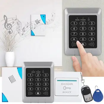 

NEW Professional DC 12V Electric Magnetic Door Lock Access Control Card Password Door Security System Kit On Sale