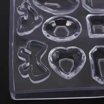 

Earring Resin Mold DIY Crafts Epoxy Resin Silicone Mold Including Earring Hook 40JF