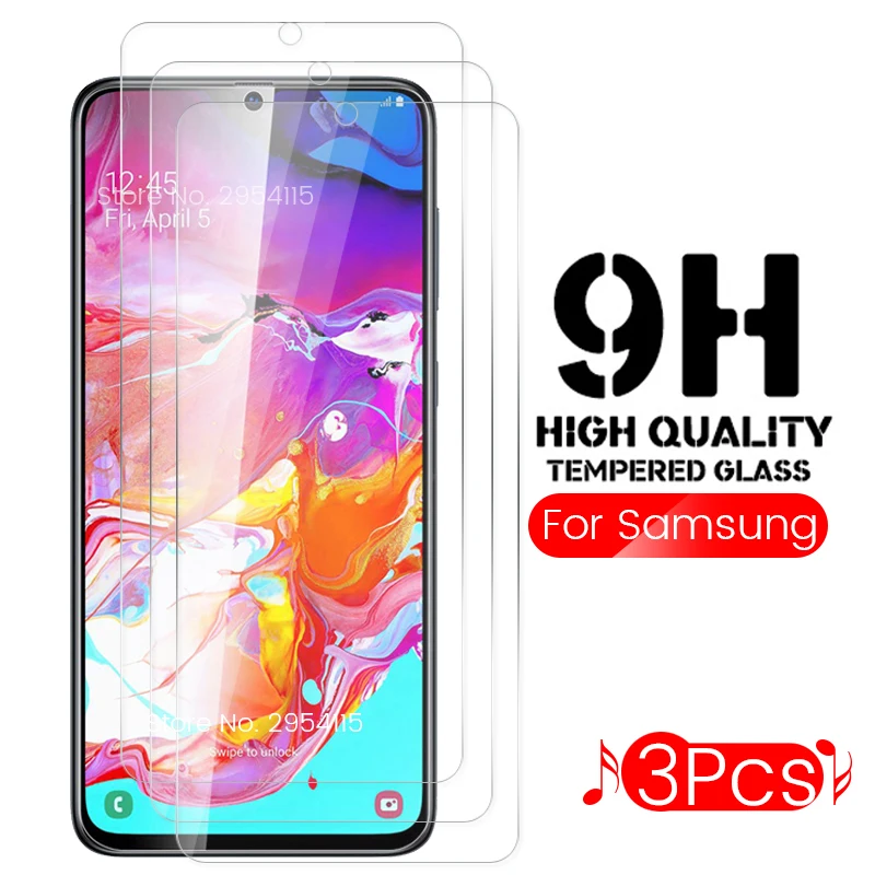 Защитное стекло для samsung galaxy a10 a10s a20 a20s a20e a30 a30s a40 a40s a50 a50s 2019 3 шт. защитная пленка