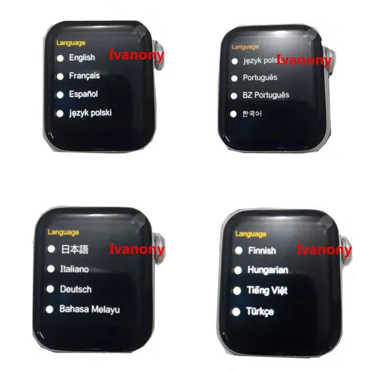 Часы SmartWatch IWO 12 часы 5 ЭКГ монитор сердечного ритма кровяное давление, умные часы для IOS Android PK IWO 11 Быстрая для дропшиппинг