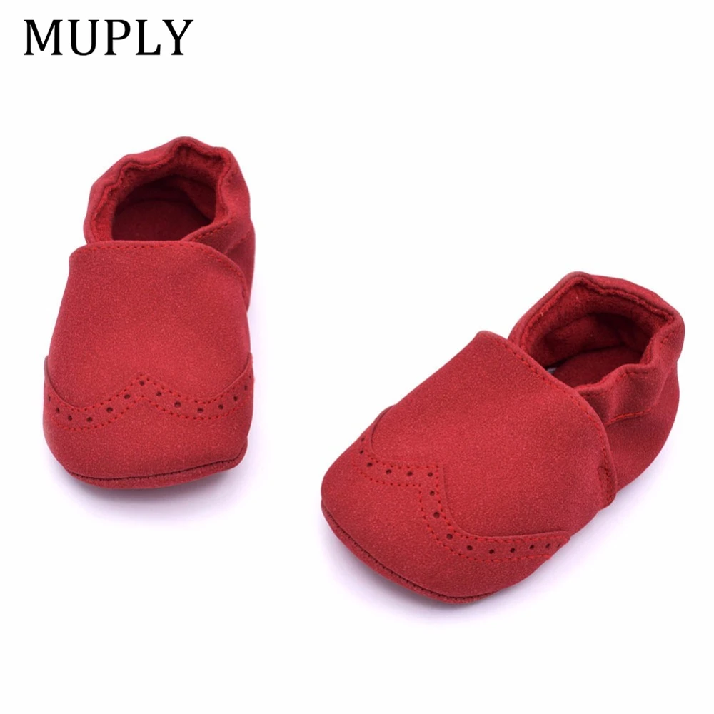 Nubuck Leather Baby Shoes Infant Toddler Baby Girl Boy Soft Sole First Walker Baby Moccasins High Quality Kid's Shoes For 0-18M 4