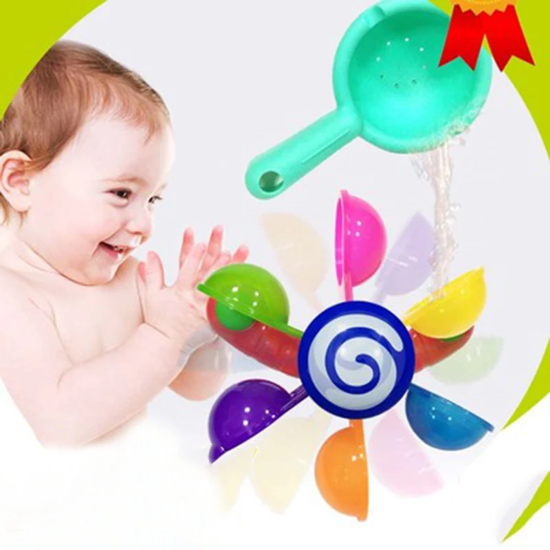 Игрушки для детей ванны игрушки игры в воду мини мельница водяное колесо ванной
