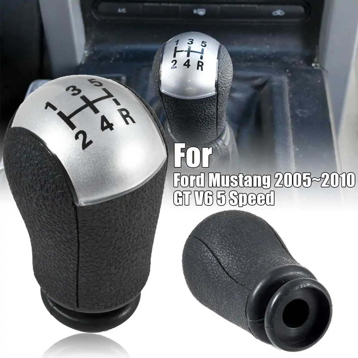 Gear Shift Knob 5 Gear 6 Speed Manual For For Ford for Mustang 2005