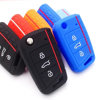 

car key protector key case for LaVida plus Volkswagen Golf 7 Lingdu Bora Octavia Touran L Tiguan L accessories decoration