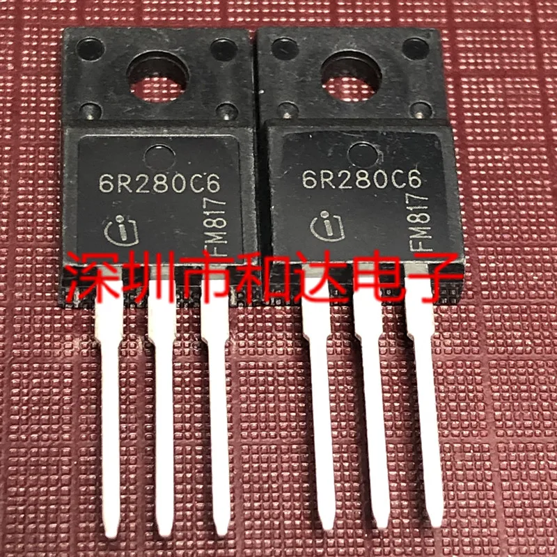 5 шт. 6R280C6 IPA60R280C6 TO-220F 650V 40A
