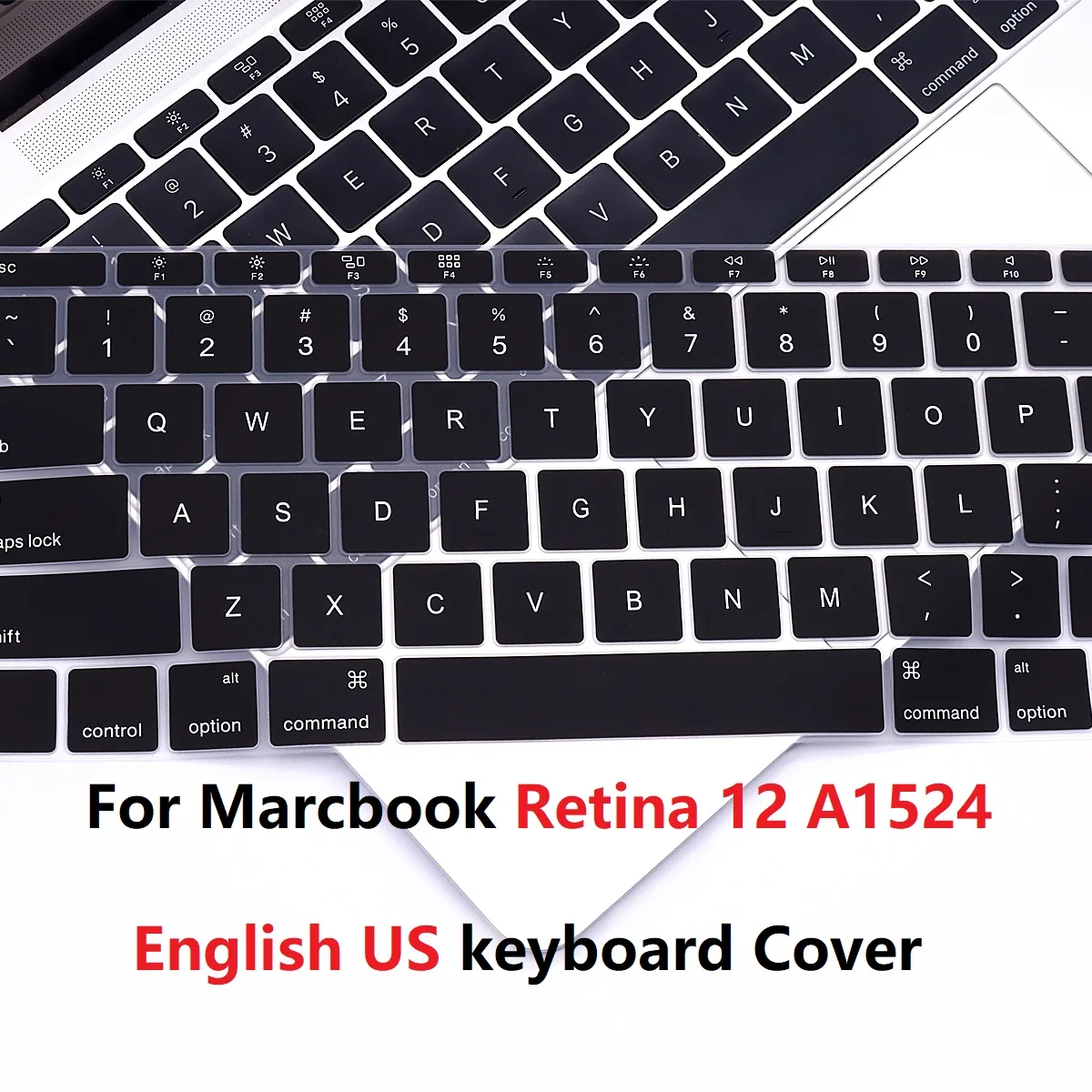 Per Macbook Retina 12 Us Keyboard Cover A1534 Soft Silicon Keyboard Skin English Us Keyboard Film Protector