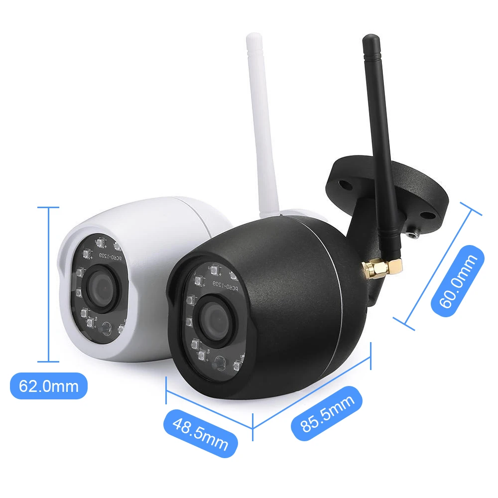 WiFi наружная Водонепроницаемая камера 720P& 1080P HD камера наблюдения ONVIF Беспроводная Проводная камера с слотом для sd-карты максимальная поддержка 128G