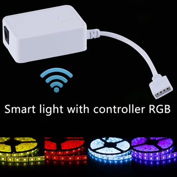 

Professional APP Workplace Remote Control Home Wireless WiFi Hotel Brightness Adjust Led Light Strip Controller Timing Dimmable