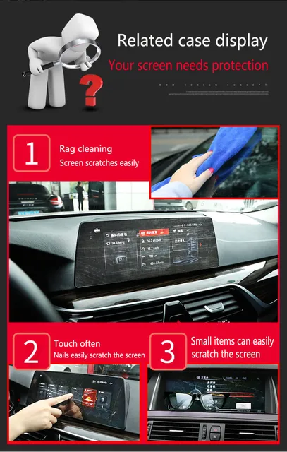 SUNMME Auto-Innenraum-Instrumententafel-Membran, LCD-Bildschirm,  Schutzfolie aus gehärtetem Glas, passend für VW Polo T-Cross 2017–2023