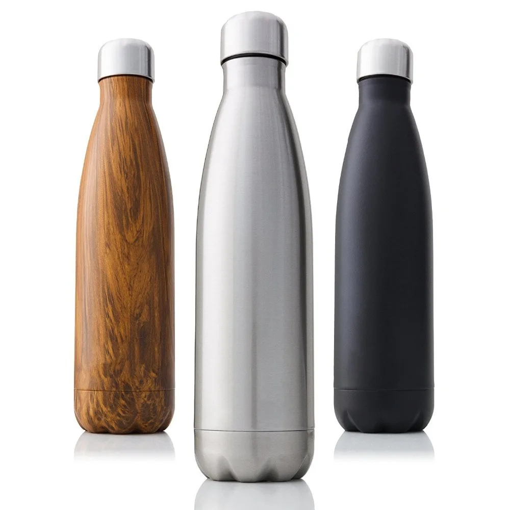 350/500/750/1000ml Double-wall Insulated Vacuum Flask Stainless Steel Heat Thermos For Sport Water Bottles Portable Thermoses | Дом и сад
