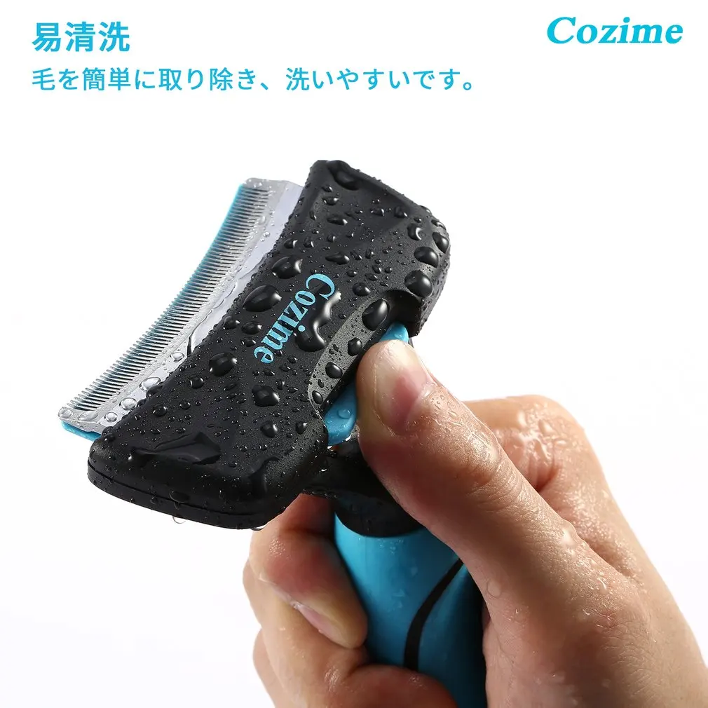 Curve Pet гребень для животных 76 мм собака кисточка для удаления волос Уход Инструменты кошка триммер для стрижки волос поплавок расческа товары для животных