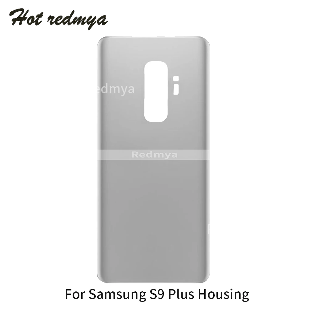 S9+ сменный задний корпус для samsung Galaxy S9 Plus G965 G965F, чехол на заднюю батарею, полный корпус, дверь, заднее стекло+ наклейка