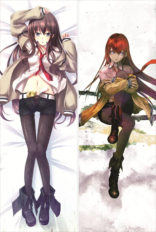 Аниме Steins Gate Dakimakura Чехол Kurisu Makise персонажи Kurisu Makise Bolster чехол Itsuka Kotori Yoshino Hugs чехол для подушки - Цвет: S1