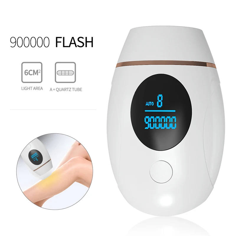 Laser Epilator 900000 Flash IPL Hair Removal Permanent Photoepilator Painless DepilationLaser for Women | Бытовая техника