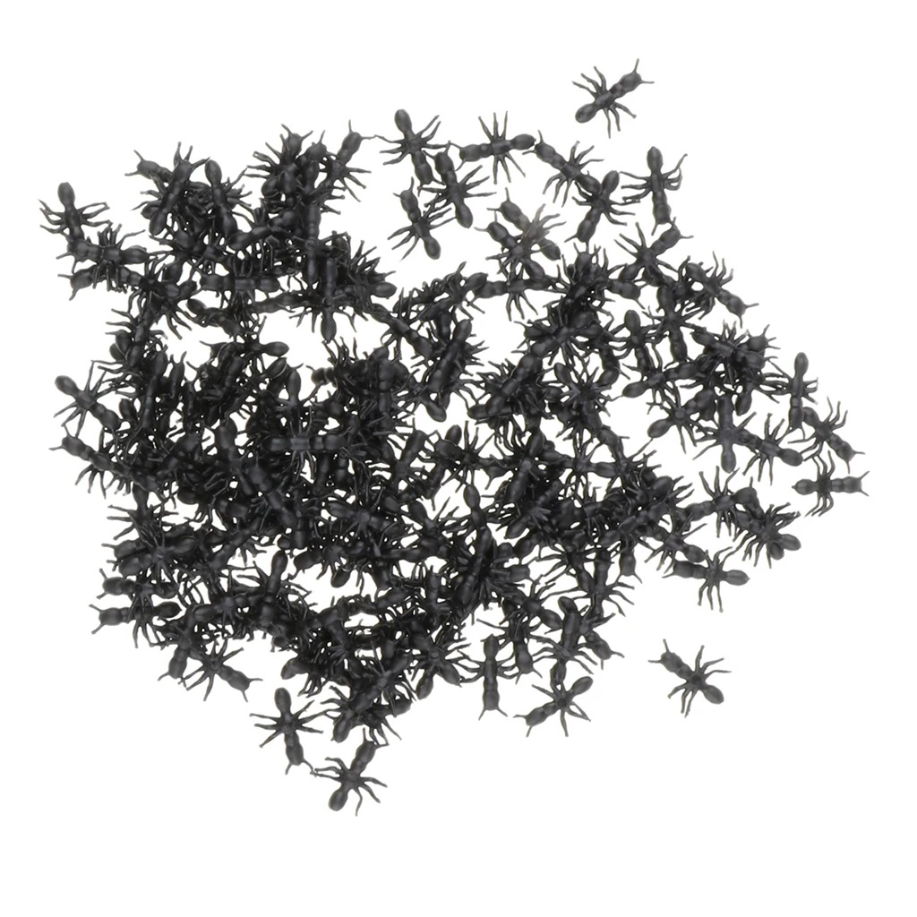200Pcs Plastic Ants Social Insect Toys Science Home Decor Party Favors