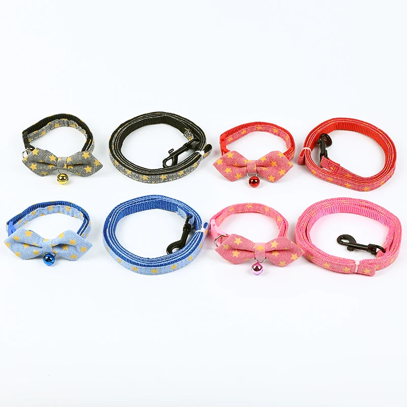 36 компл./лот собаки ошейник для домашних животных, WalkingCollar поводок для малых и средних собак, аксессуары для домашних животных